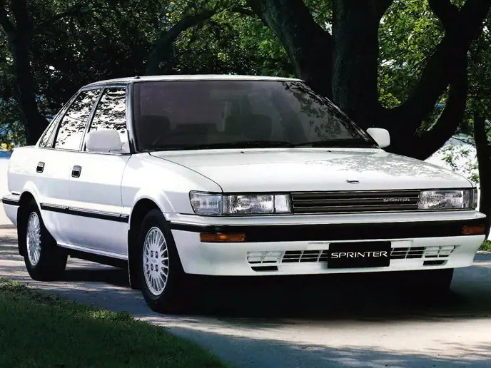 Toyota Sprinter (AE91, AE92, AE95, EE90, CE90) 6 поколение, седан (05.1987 - 04.1989)